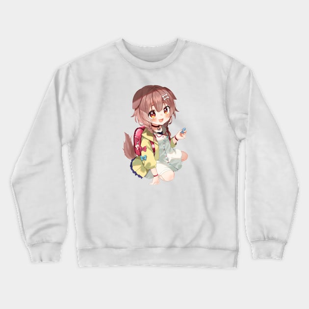 Inugami Korone Hololive Crewneck Sweatshirt by Soonymarwick